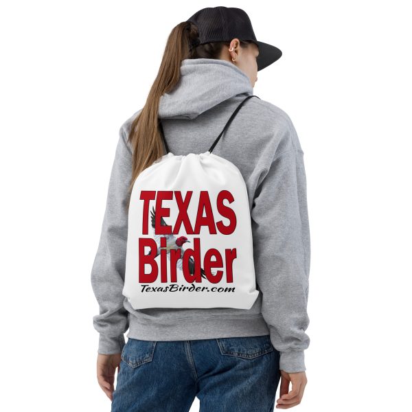 Texas Birder Drawstring Bag - Image 2