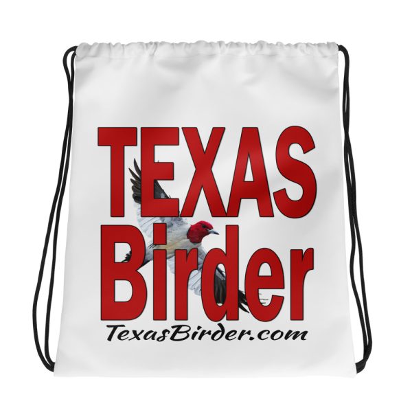 Texas Birder Drawstring Bag