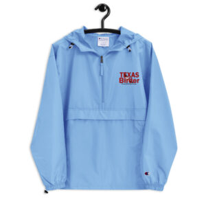 Texas Birder Embroidered Champion Packable Jacket