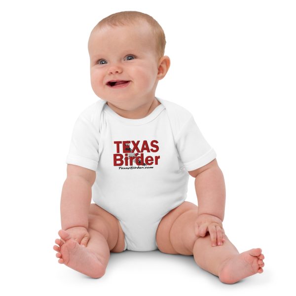 Texas Birder Organic Cotton Baby Bodysuit - Image 3