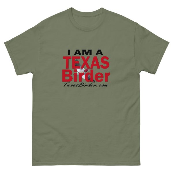 I Am a Texas Birder Unisex Classic Tee - Image 2