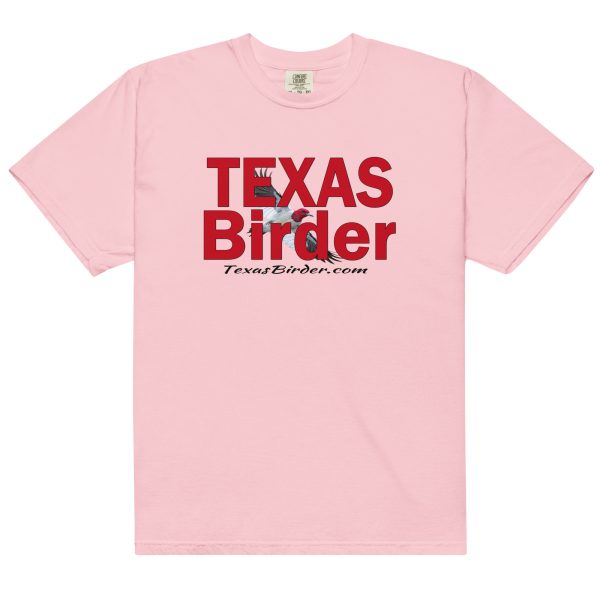 Texas Birder Unisex Garment-Dyed Heavyweight T-Shirt - Image 26
