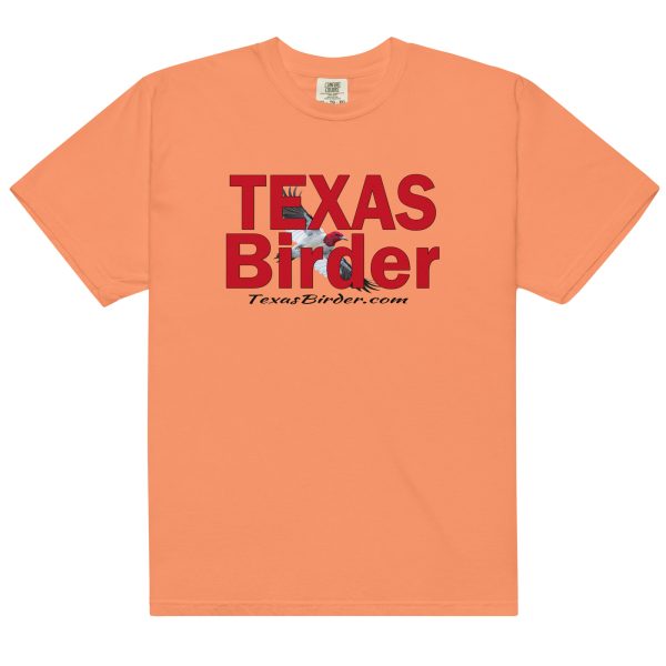 Texas Birder Unisex Garment-Dyed Heavyweight T-Shirt - Image 14