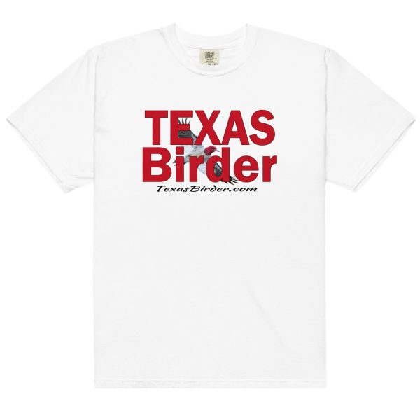 Texas Birder Unisex Garment-Dyed Heavyweight T-Shirt - Image 30