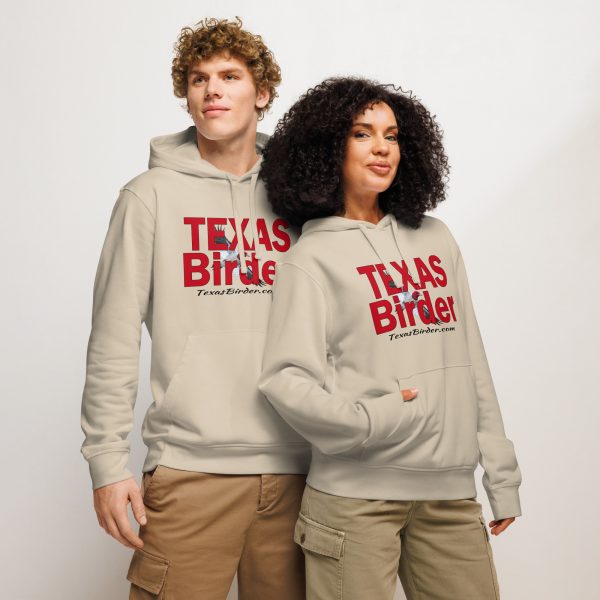 Texas Birder Unisex Organic Mid-Weight Hoodie - Image 2