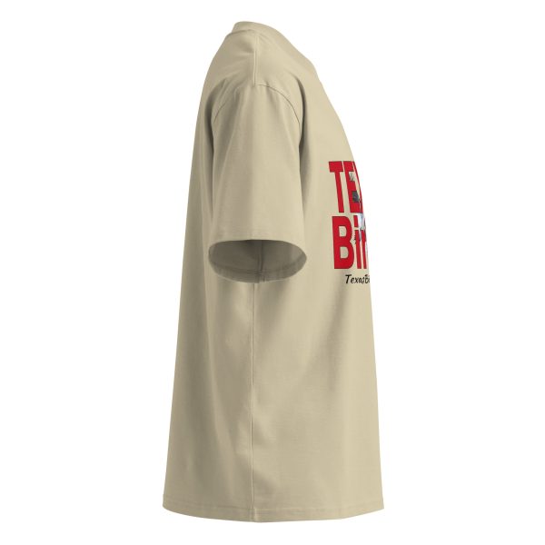 Unisex Organic Oversized High Neck Texas Birder T-Shirt - Image 7