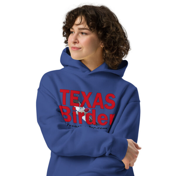 Texas Birder - Unisex Oversized Hoodie - Image 4