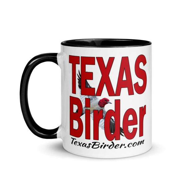 Texas Birder Mug With Color Inside - Image 4