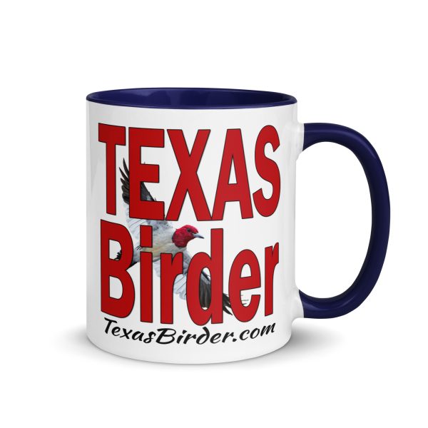 Texas Birder Mug With Color Inside - Image 8