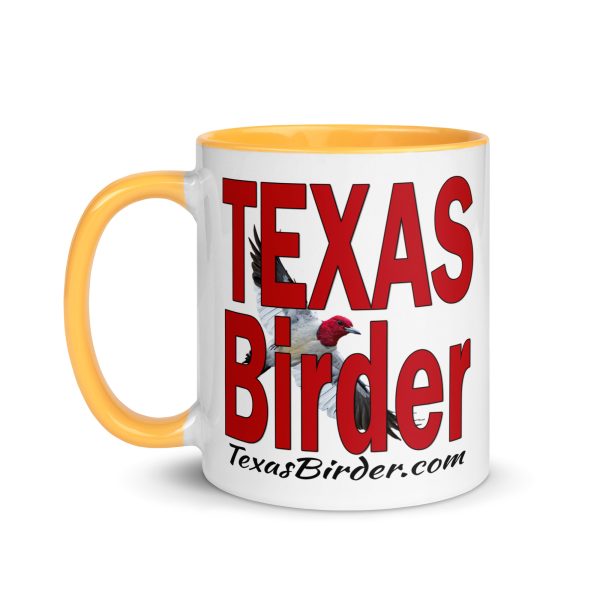 Texas Birder Mug With Color Inside - Image 36
