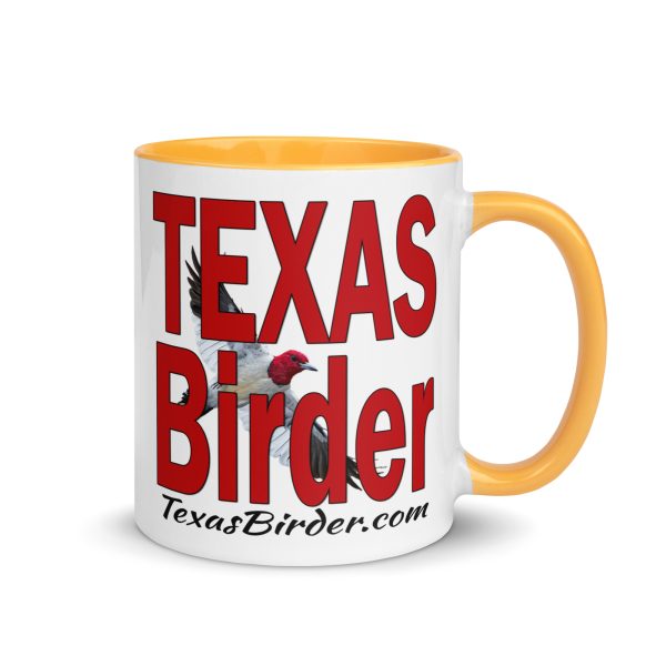 Texas Birder Mug With Color Inside - Image 34