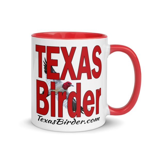 Texas Birder Mug With Color Inside - Image 11