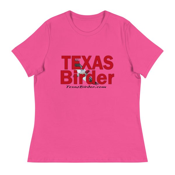 Texas Birder - Women's Relaxed T-Shirt - Image 3