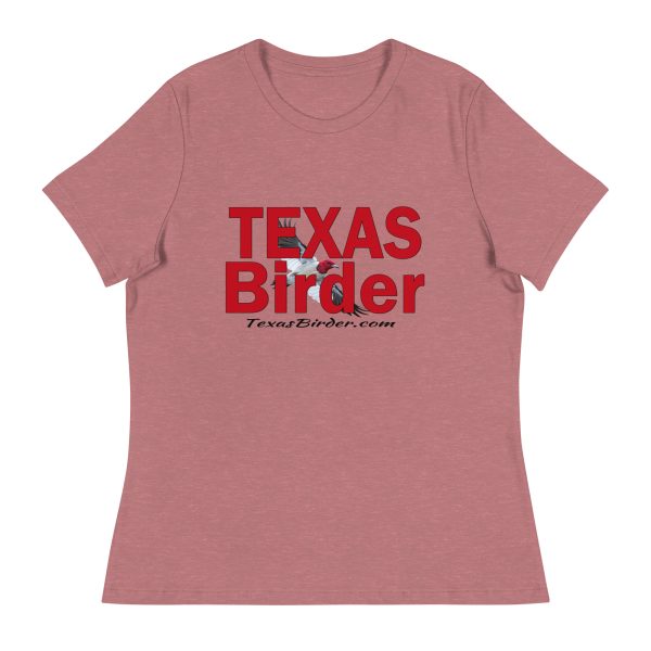 Texas Birder - Women's Relaxed T-Shirt