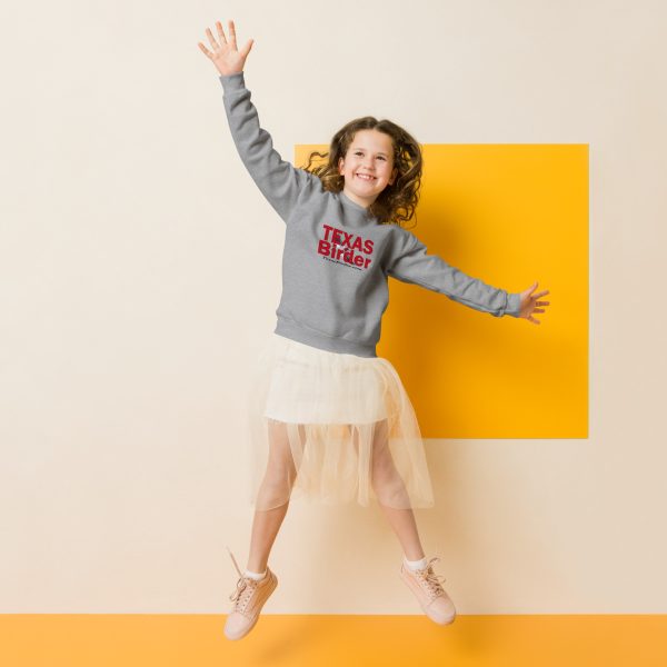 Texas Birder Youth Crewneck Sweatshirt - Image 2