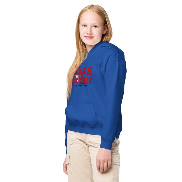 Texas Birder Youth Heavy Blend Hoodie - Image 2