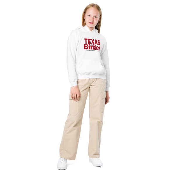 Texas Birder Youth Heavy Blend Hoodie - Image 5