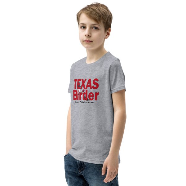Texas Birder Youth Short Sleeve T-Shirt - Image 10