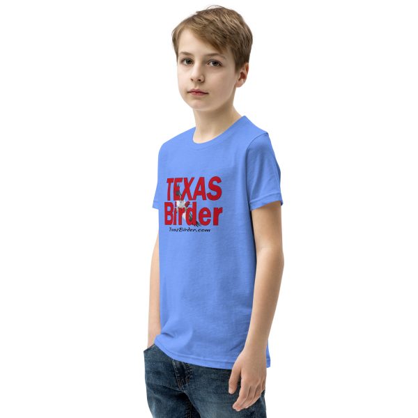 Texas Birder Youth Short Sleeve T-Shirt - Image 7