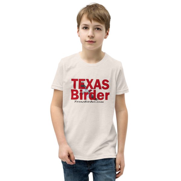 Texas Birder Youth Short Sleeve T-Shirt - Image 14
