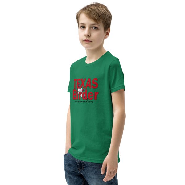 Texas Birder Youth Short Sleeve T-Shirt - Image 4