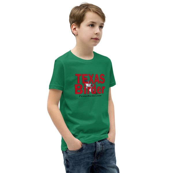 Texas Birder Youth Short Sleeve T-Shirt - Image 3