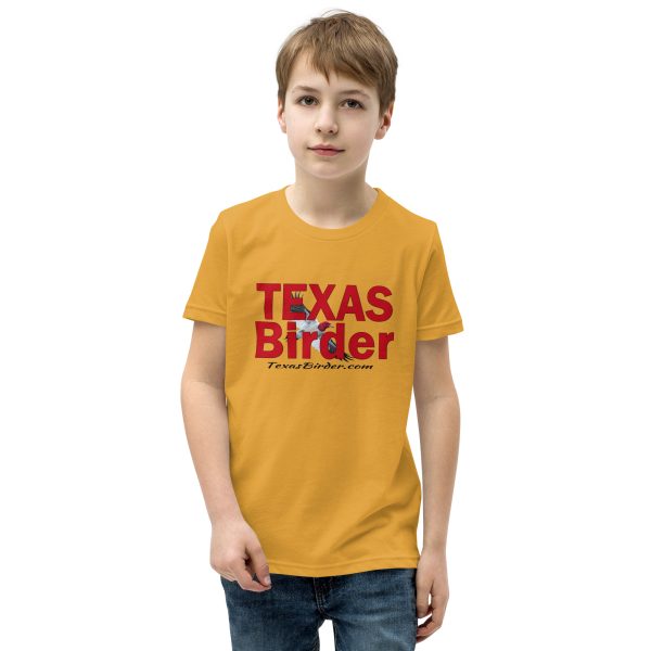 Texas Birder Youth Short Sleeve T-Shirt - Image 11