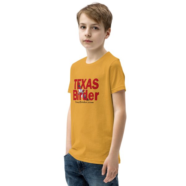 Texas Birder Youth Short Sleeve T-Shirt - Image 13