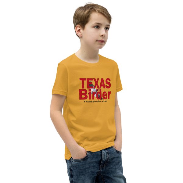 Texas Birder Youth Short Sleeve T-Shirt - Image 12
