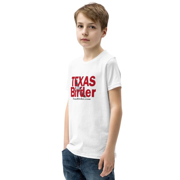 Texas Birder Youth Short Sleeve T-Shirt - Image 19