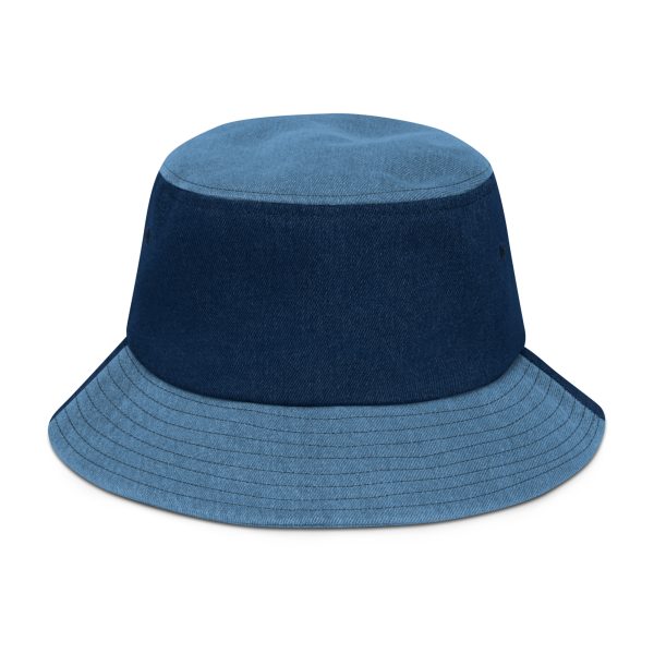 I Am a Texas Birder Denim Bucket Hat - Image 6