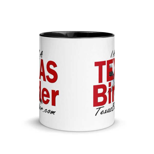 I Am a Texas Birder Mug with Color Inside - Image 3