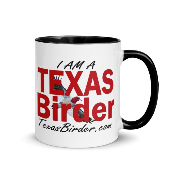 I Am a Texas Birder Mug with Color Inside - Image 2