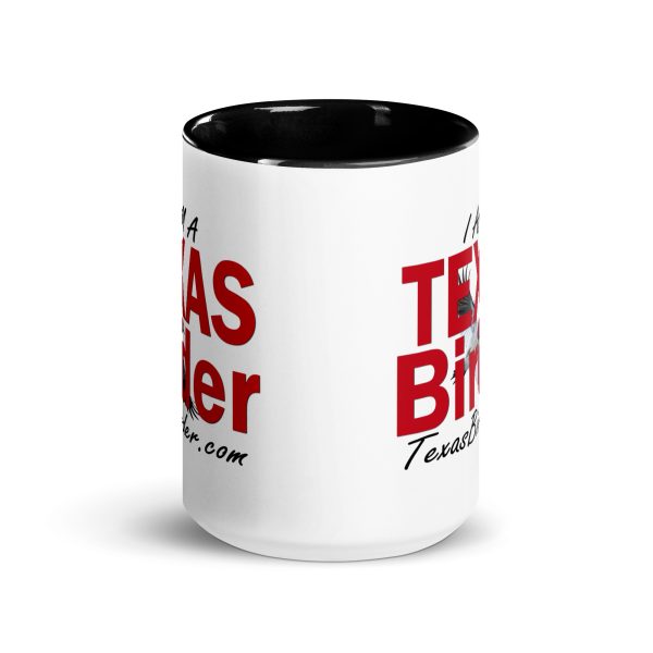 I Am a Texas Birder Mug with Color Inside - Image 6