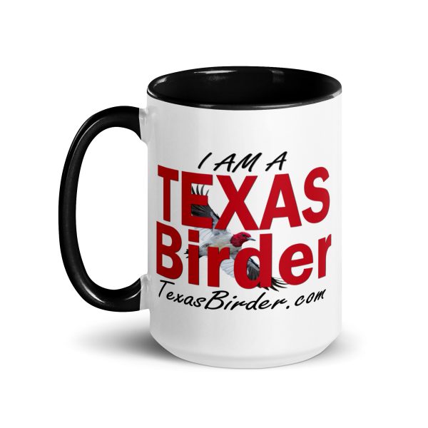 I Am a Texas Birder Mug with Color Inside - Image 7
