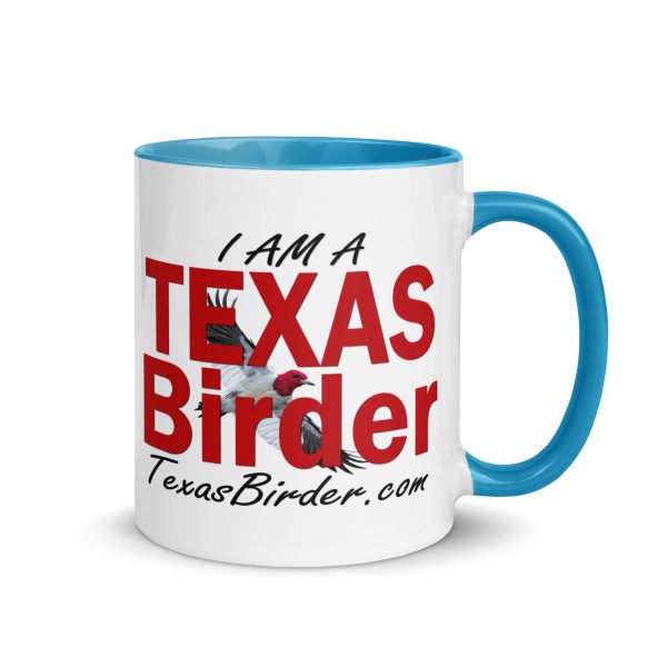 I Am a Texas Birder Mug with Color Inside - Image 25