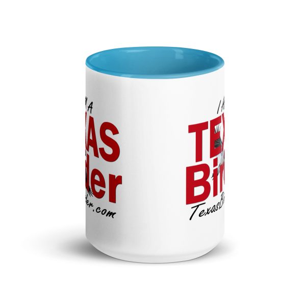 I Am a Texas Birder Mug with Color Inside - Image 29