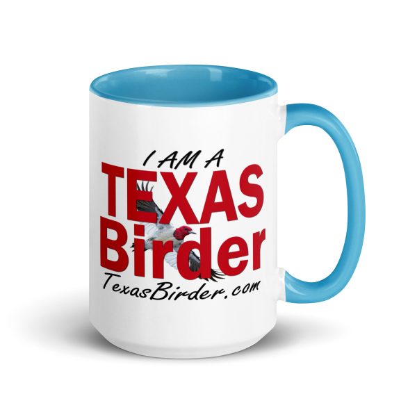 I Am a Texas Birder Mug with Color Inside - Image 28