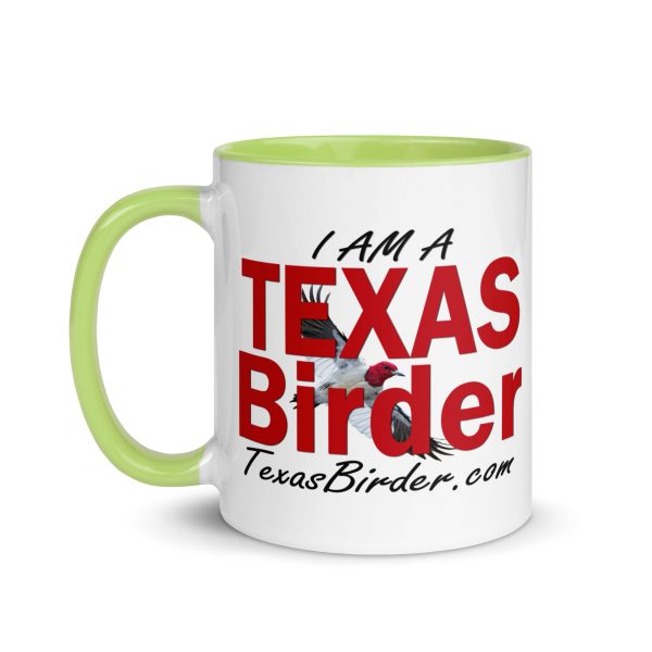 I Am a Texas Birder Mug with Color Inside - Image 39