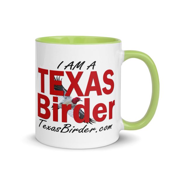 I Am a Texas Birder Mug with Color Inside - Image 37