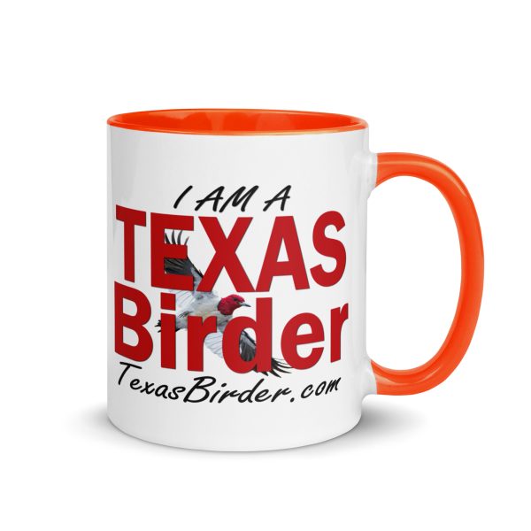 I Am a Texas Birder Mug with Color Inside - Image 22