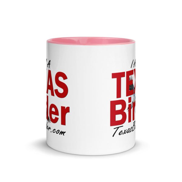 I Am a Texas Birder Mug with Color Inside - Image 32