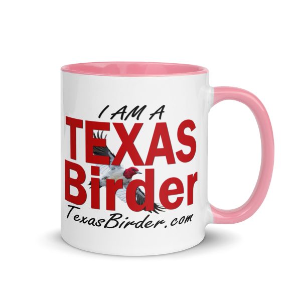 I Am a Texas Birder Mug with Color Inside - Image 31