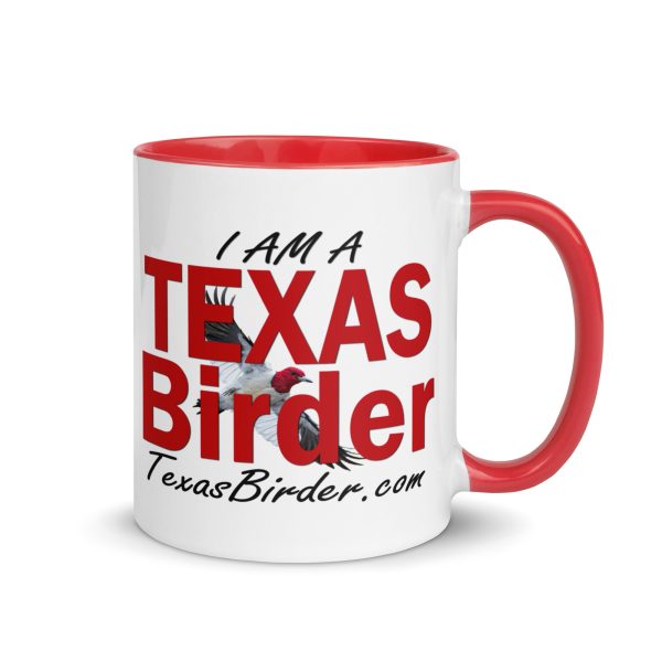 I Am a Texas Birder Mug with Color Inside - Image 11
