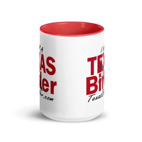 I Am a Texas Birder Mug with Color Inside - Image 15