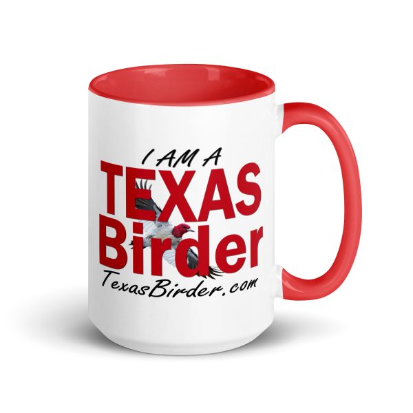 I Am a Texas Birder Mug with Color Inside - Image 14