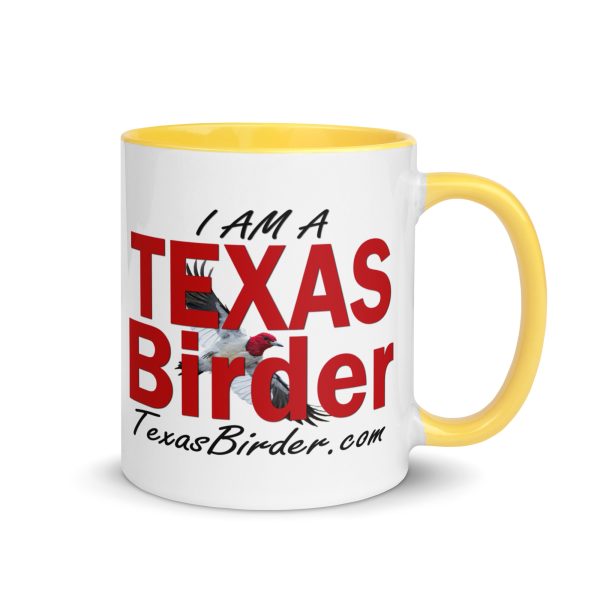 I Am a Texas Birder Mug with Color Inside - Image 40
