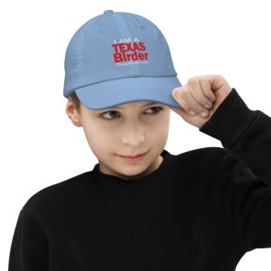 I Am a Texas Birder Youth Baseball Cap