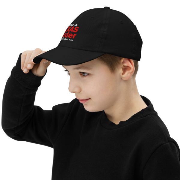 I Am a Texas Birder Youth Baseball Cap - Image 10