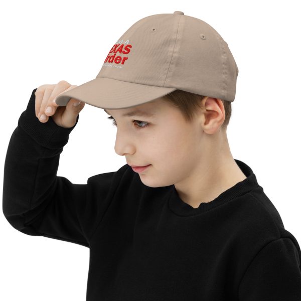 I Am a Texas Birder Youth Baseball Cap - Image 29